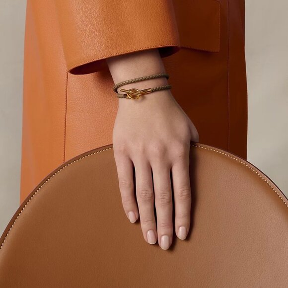 Hermes | Glenan Double Tour Bracelet - Picture 3 of 4